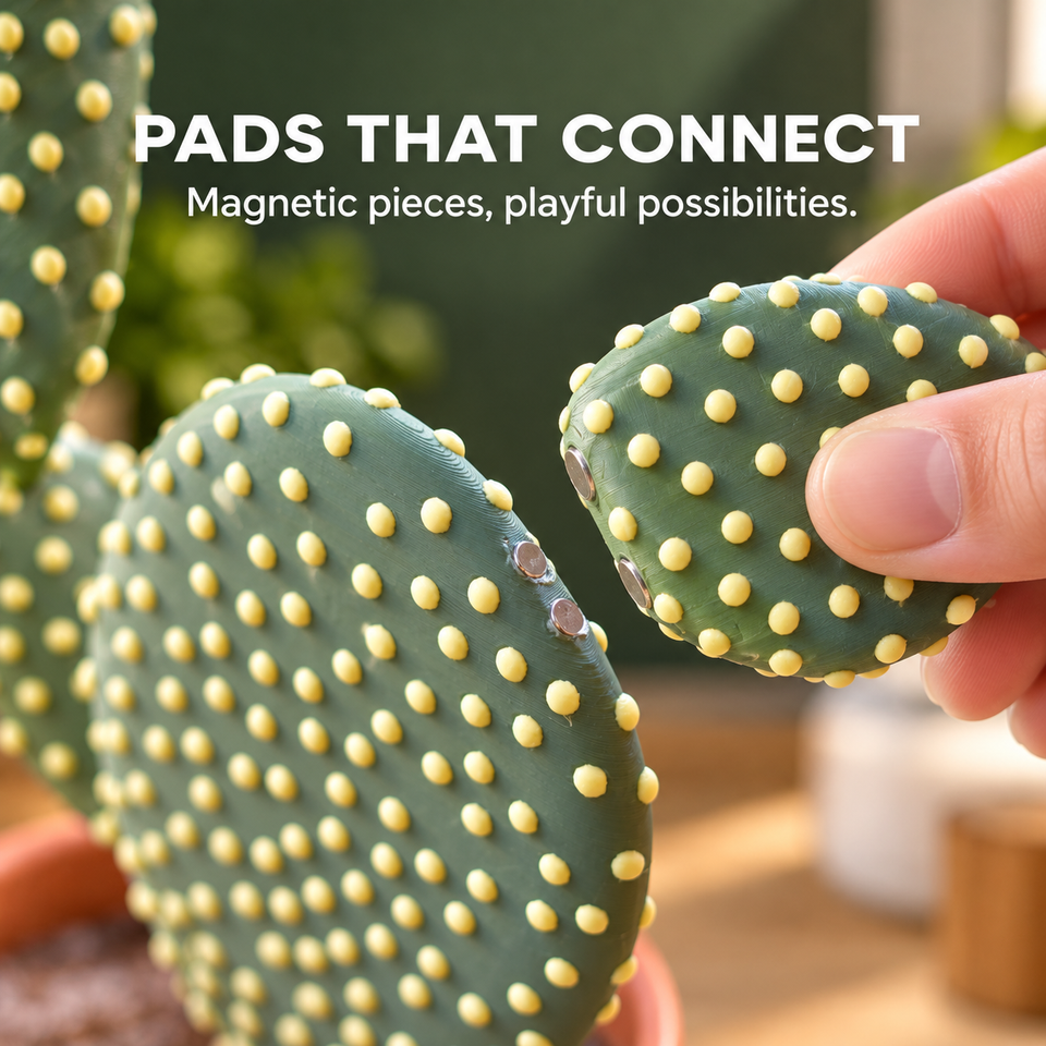Cactus Coasters — A Place for Every Glass — magnet