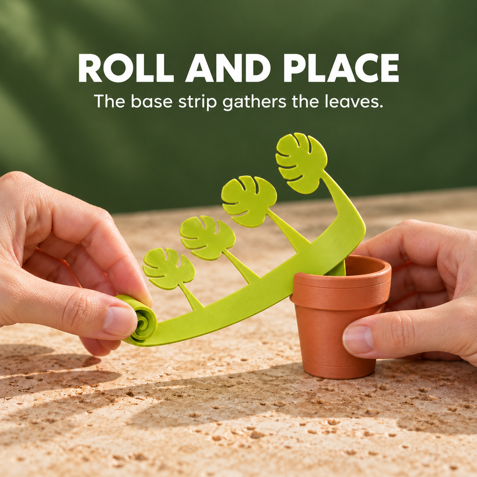 Fidget Foliage — roll and place