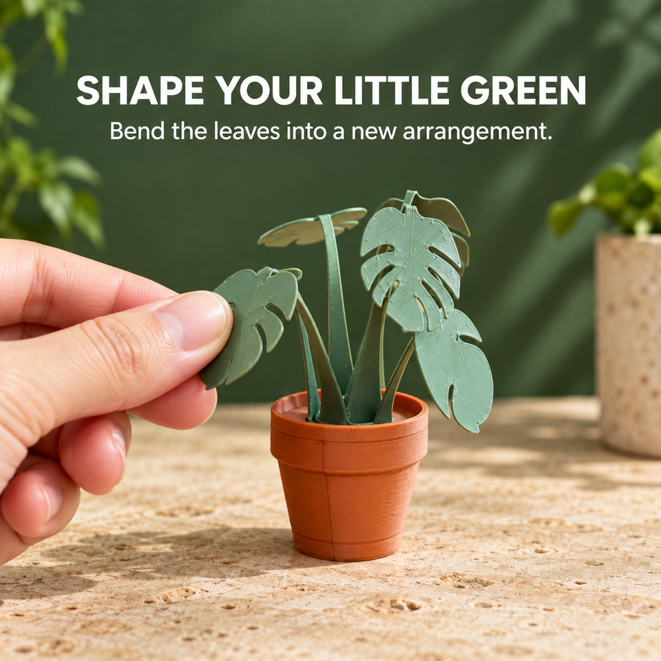Fidget Foliage — shape your little green
