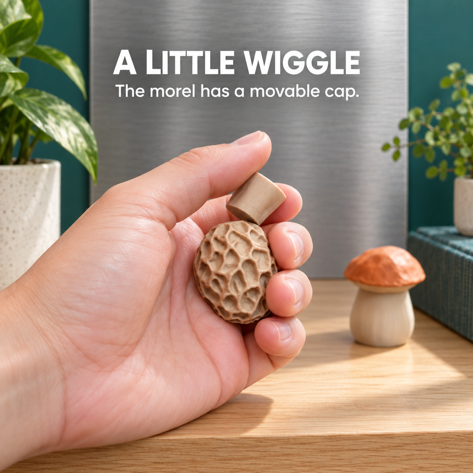 Magnetic Mushrooms — a little wiggle