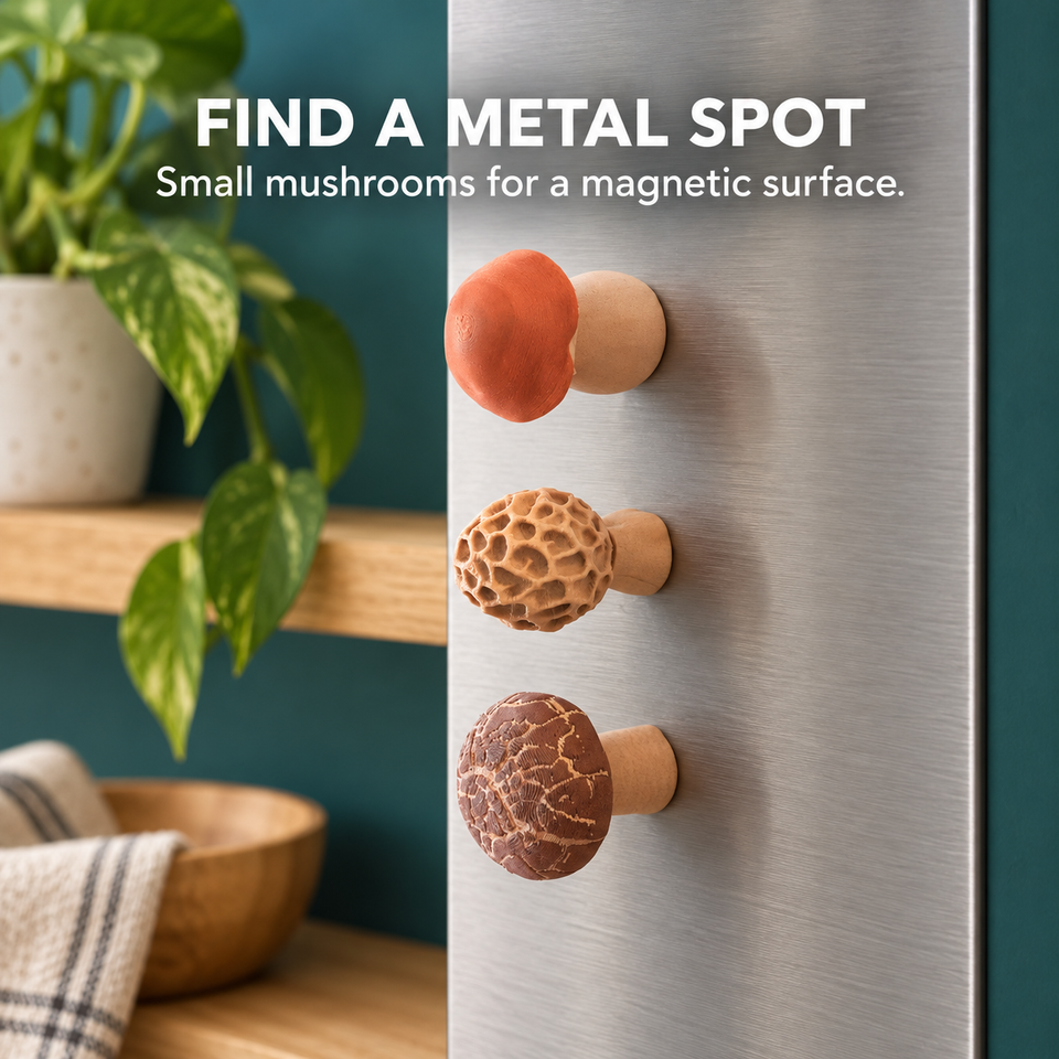 Magnetic Mushrooms — find a metal spot