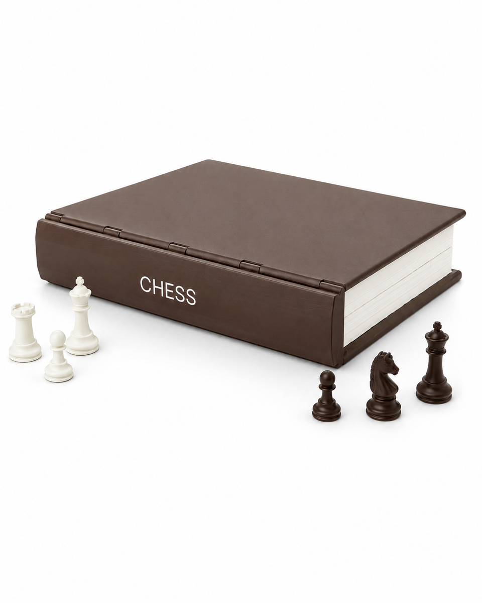 PlayBook'd Chess portable magnetic strategy game – view 1