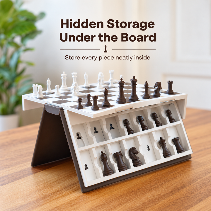 PlayBook'd Chess – Portable Magnetic Strategy Game