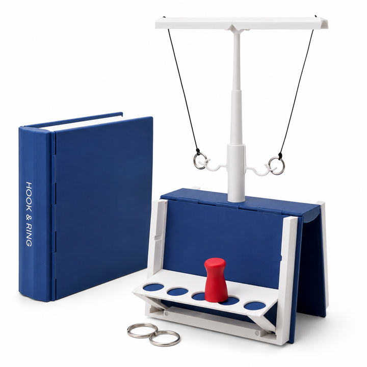 PlayBook'd Hook & Ring – Portable Skill Game