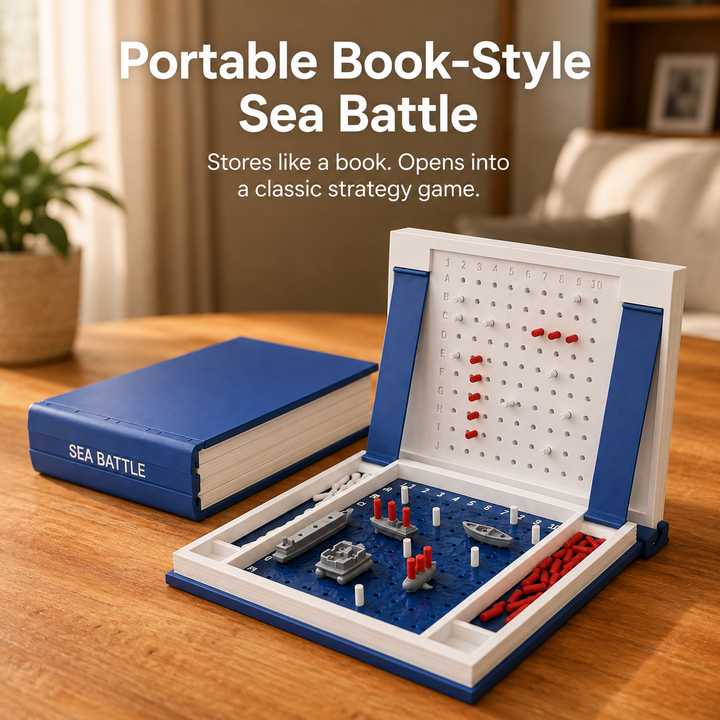 PlayBook'd Sea Battle – Portable Strategy Game