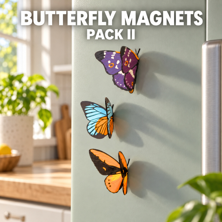 Butterfly Magnets Pack II