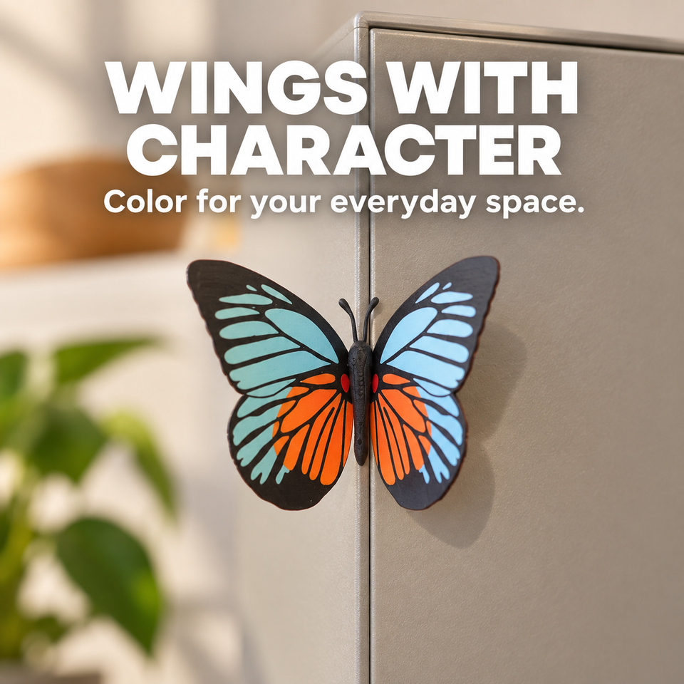 Butterfly Magnets Pack II — Lifestyle or play view