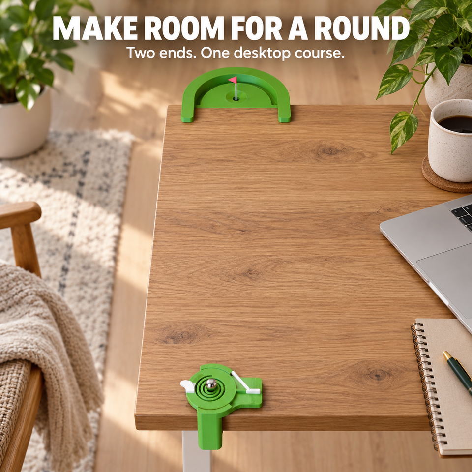 Desktop Golf — Lifestyle or play view