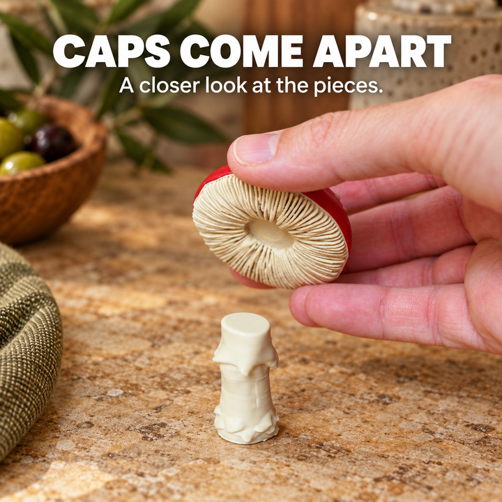 Magnetic Mushroom Pack II — Woodland Magnets