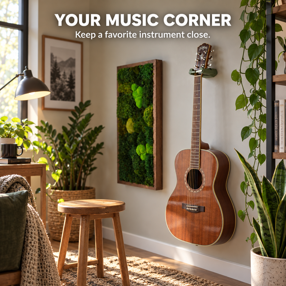 Guitar Holder — Lifestyle or play view