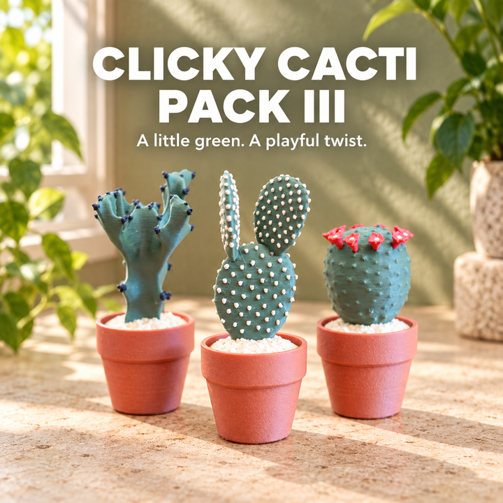 Clicky Cacti Pack III