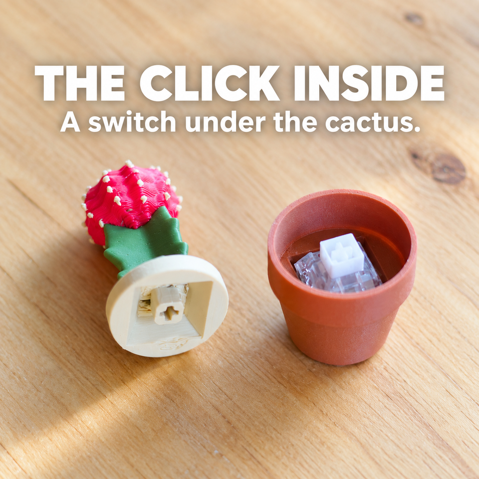 Clicky Cacti Pack II — Lifestyle or play view