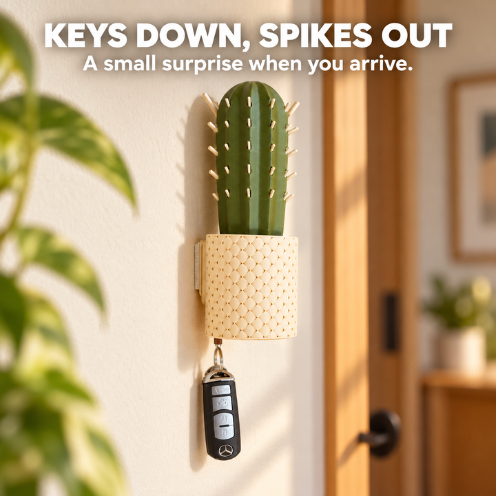SpiKey Cactus Key Holder