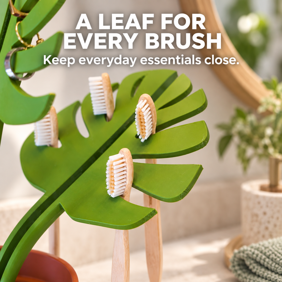 Mirror Monstera — Feature detail