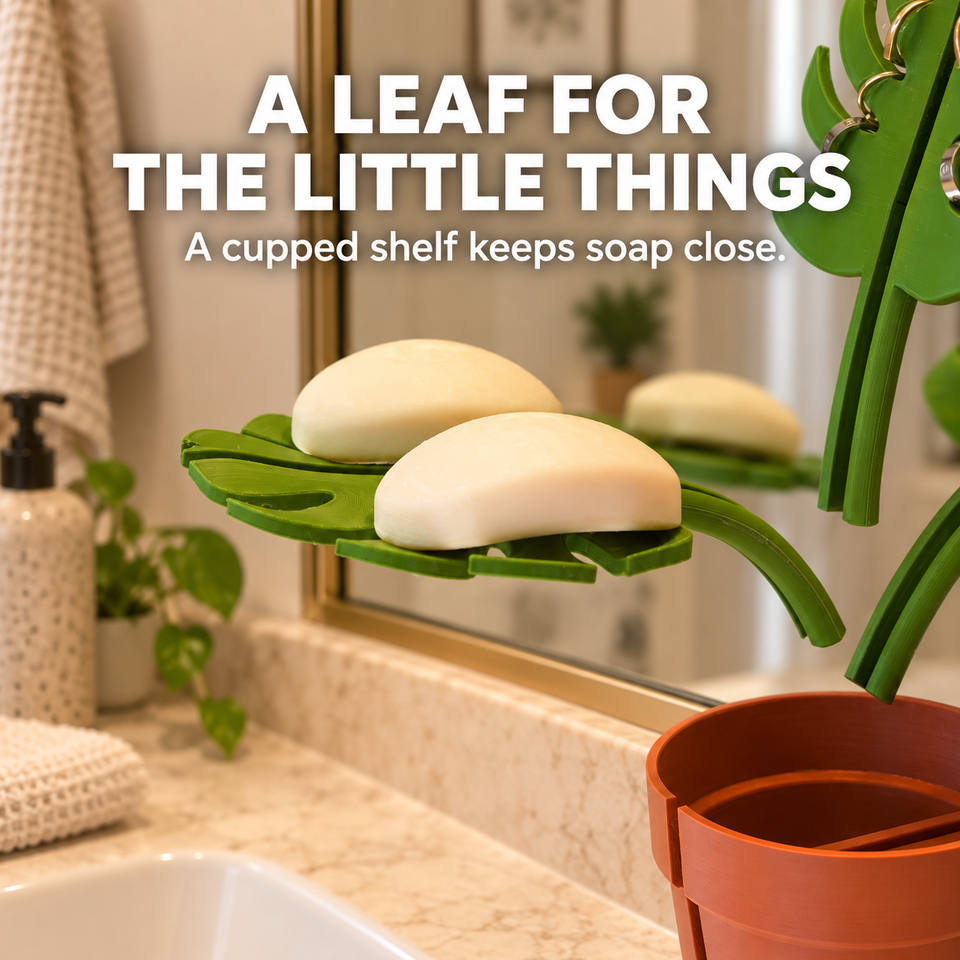 Mirror Monstera — Lifestyle or play view