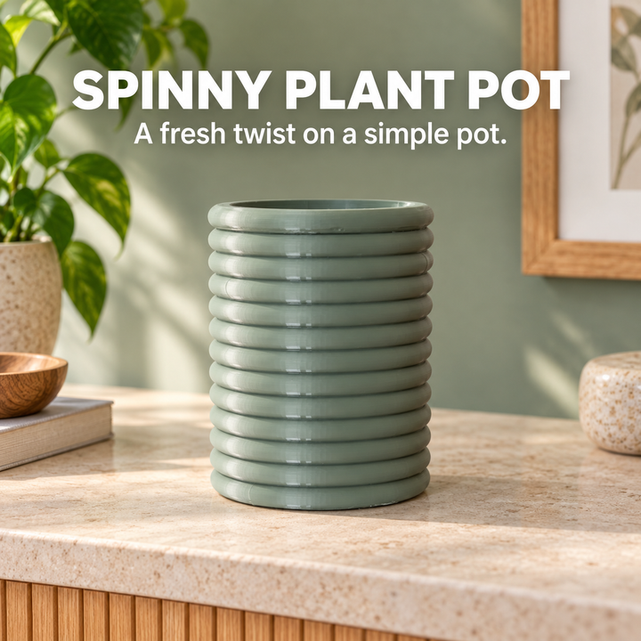 Spinny Plant Pot