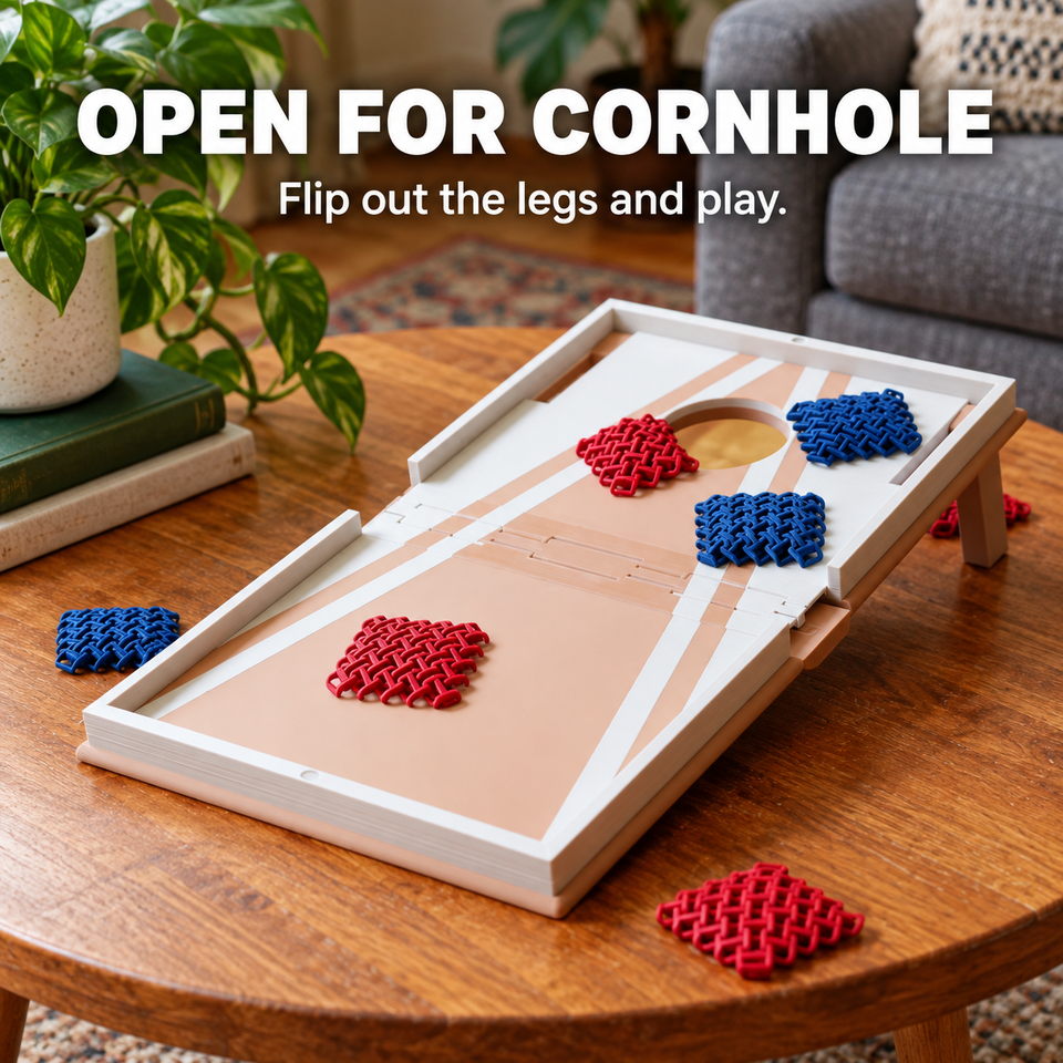PlayBook'd Cornhole — Feature detail