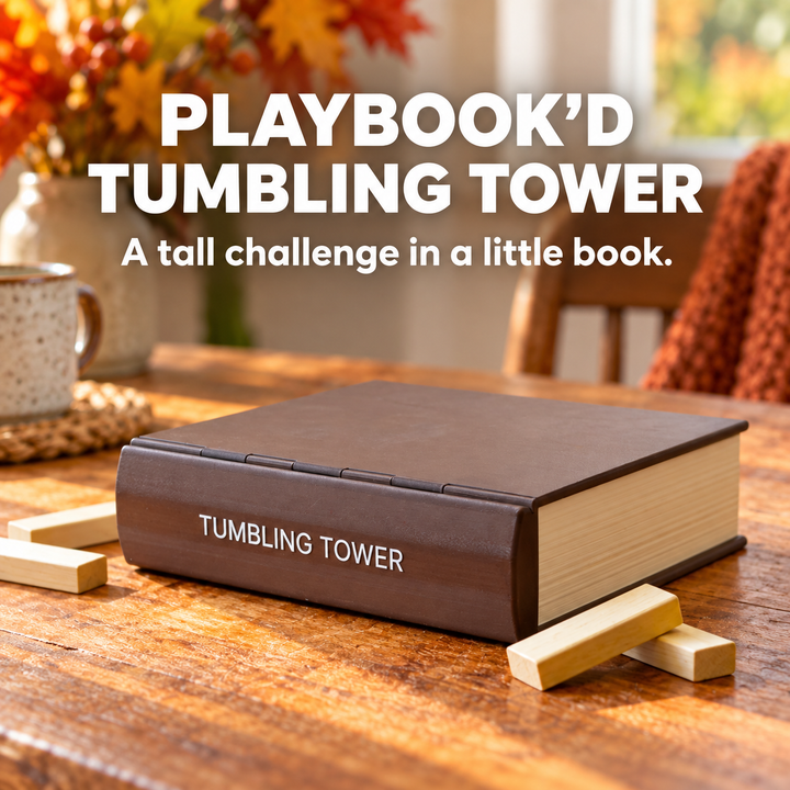PlayBook'd Tumbling Tower