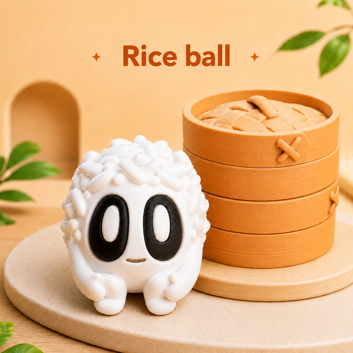 Blob Dim Sum — Rice Ball
